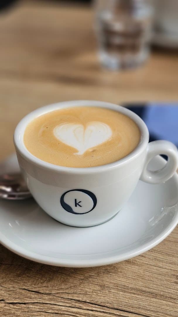 Coffee at Objekt kafe, specialty coffee shop in Prague
