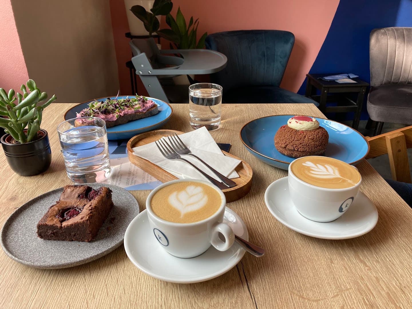 Coffee at Objekt kafe, specialty coffee shop in Prague