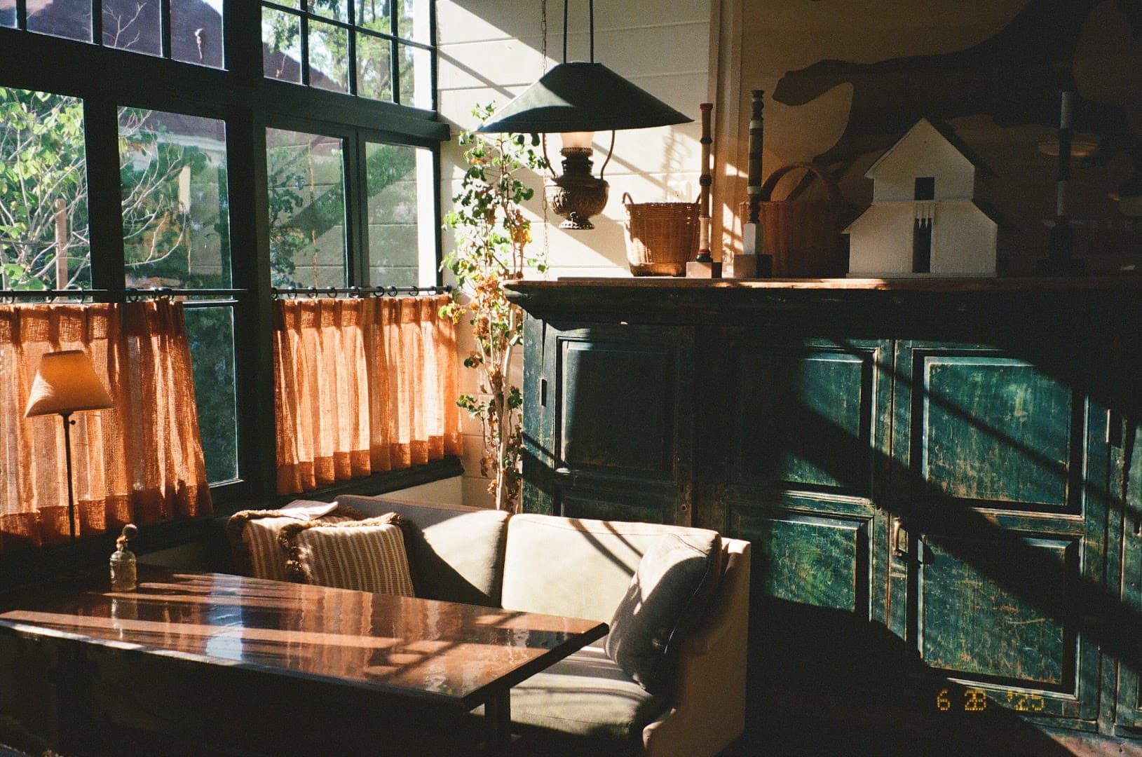 Interior of Felix Feed & Coffee, specialty coffee shop in Santa Barbara