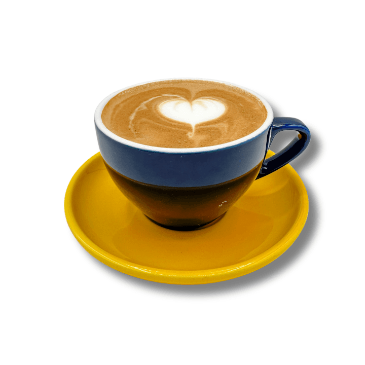 Coffee at Happy Cat Eats, specialty coffee shop in Santa Barbara