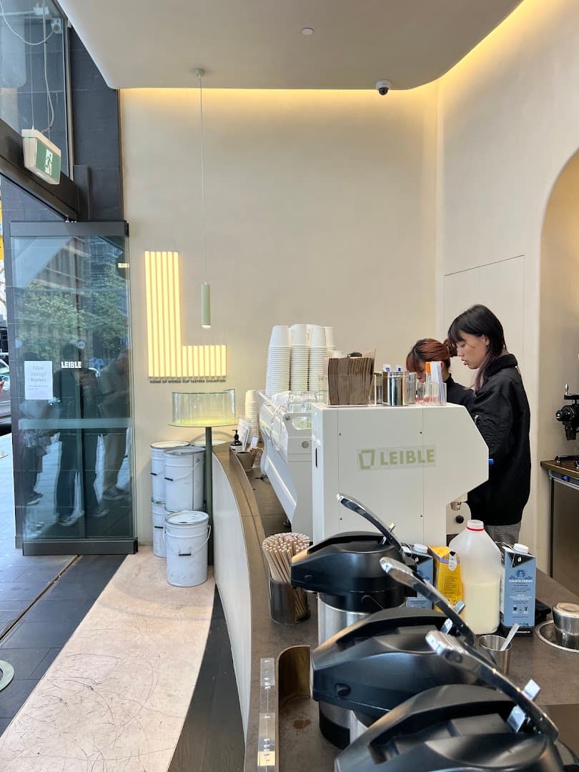 Leible 130 Pitt st - specialty coffee shop in Sydney