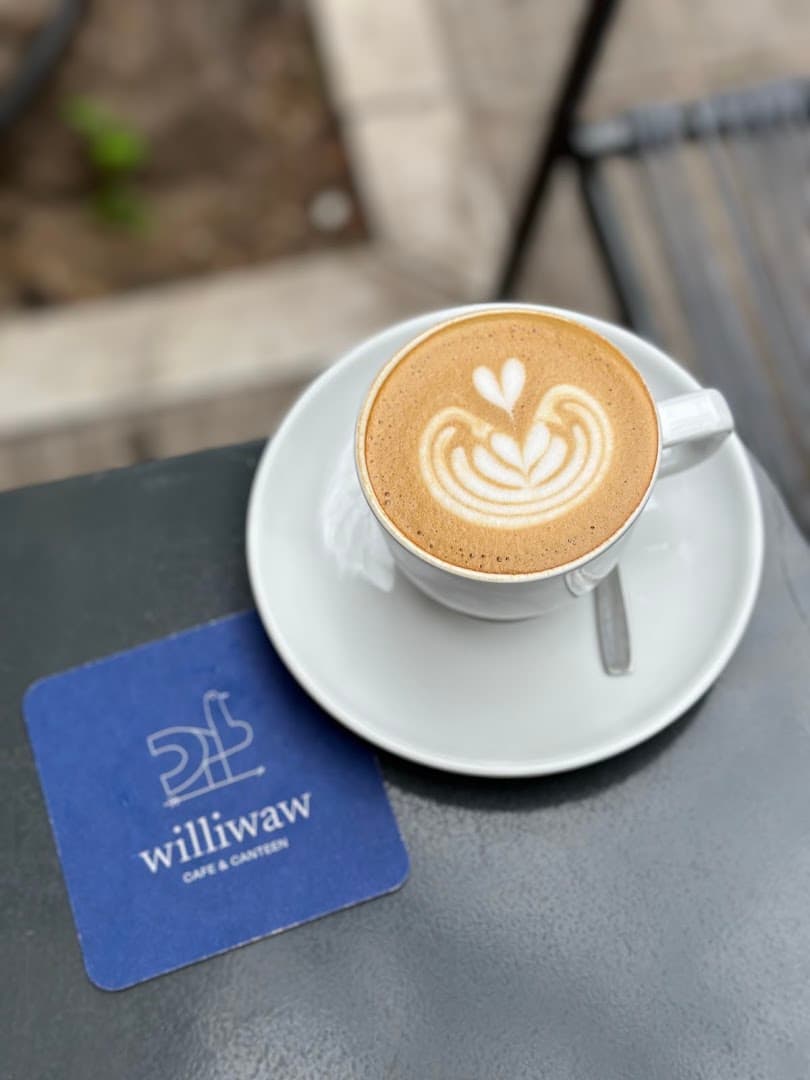 Coffee at Williwaw Café & Canteen, specialty coffee shop in Athens