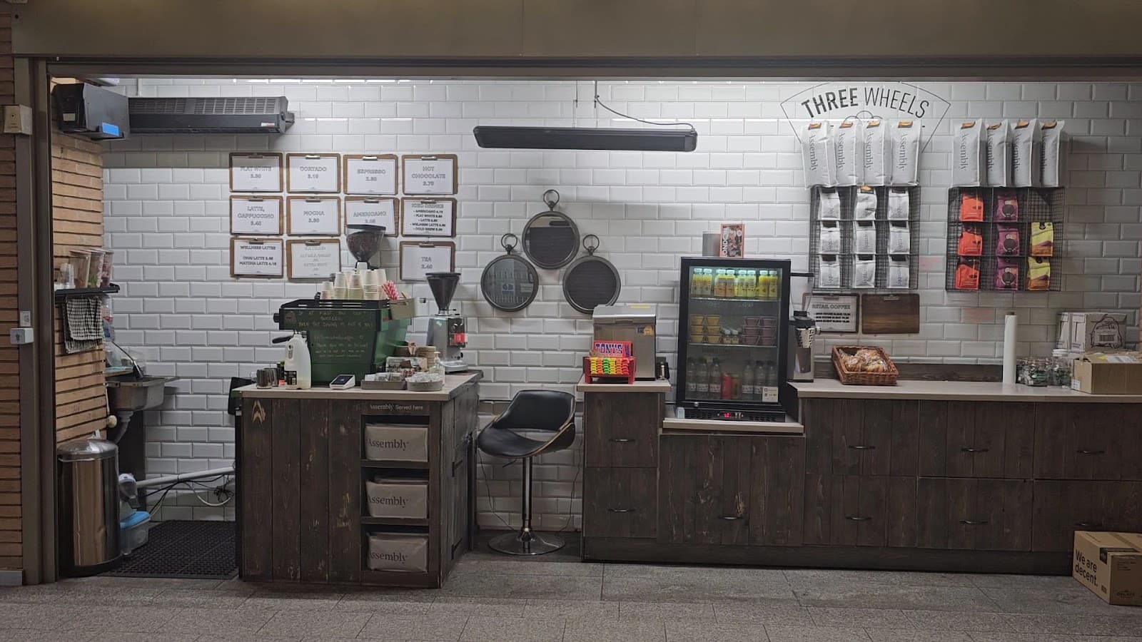 Three Wheels Coffee - specialty coffee shop in London