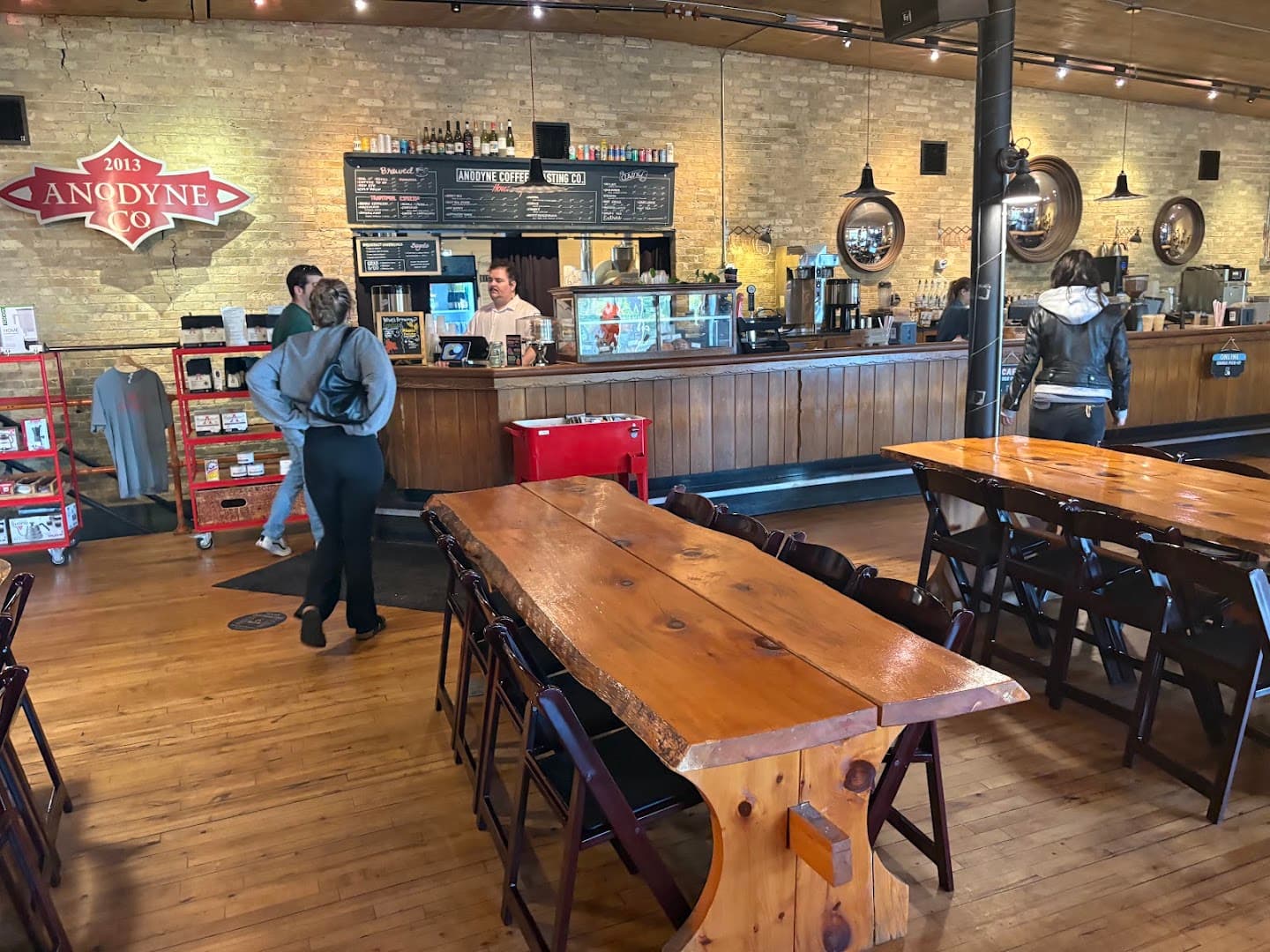 Interior of Anodyne Coffee Roasting Co. | Walker’s Point, specialty coffee shop in Milwaukee