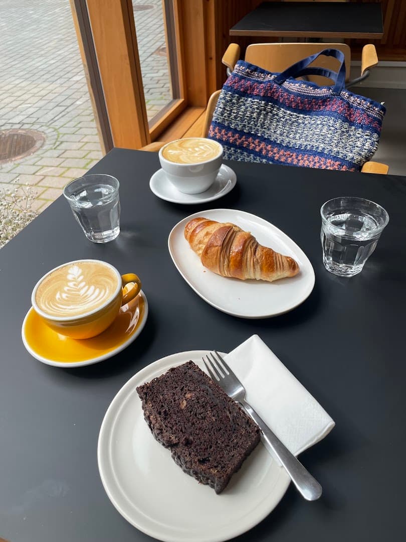 Coffee at 18grams, specialty coffee shop in Helsinki