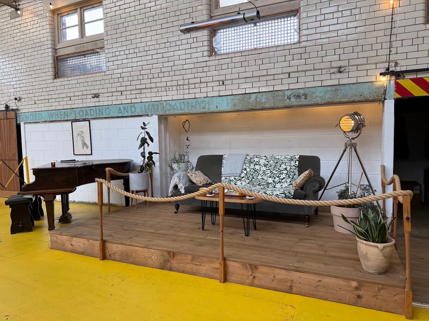 Interior of Santu Coffee Roastery, specialty coffee shop in Edinburgh
