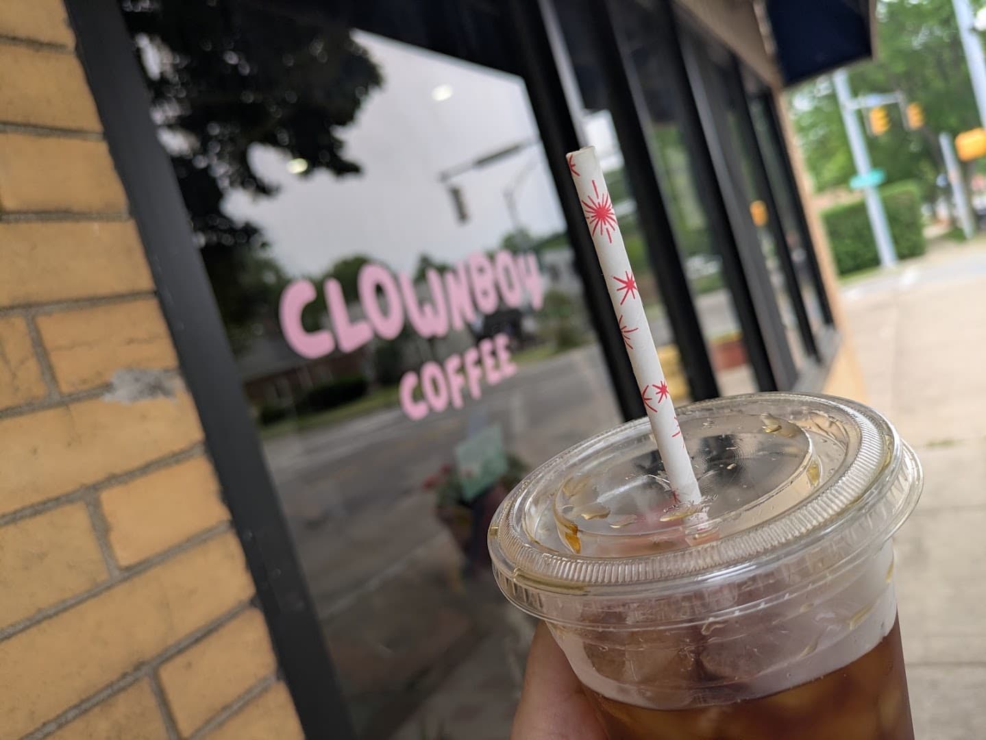 Coffee at Clownboy Coffee, specialty coffee shop in Rochester