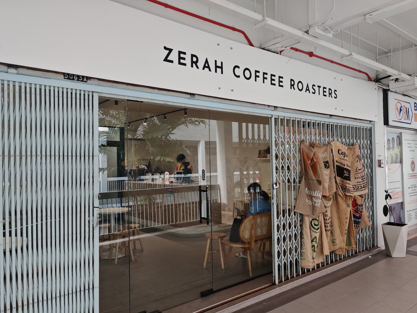 Zerah Coffee Roasters - specialty coffee shop in Singapore