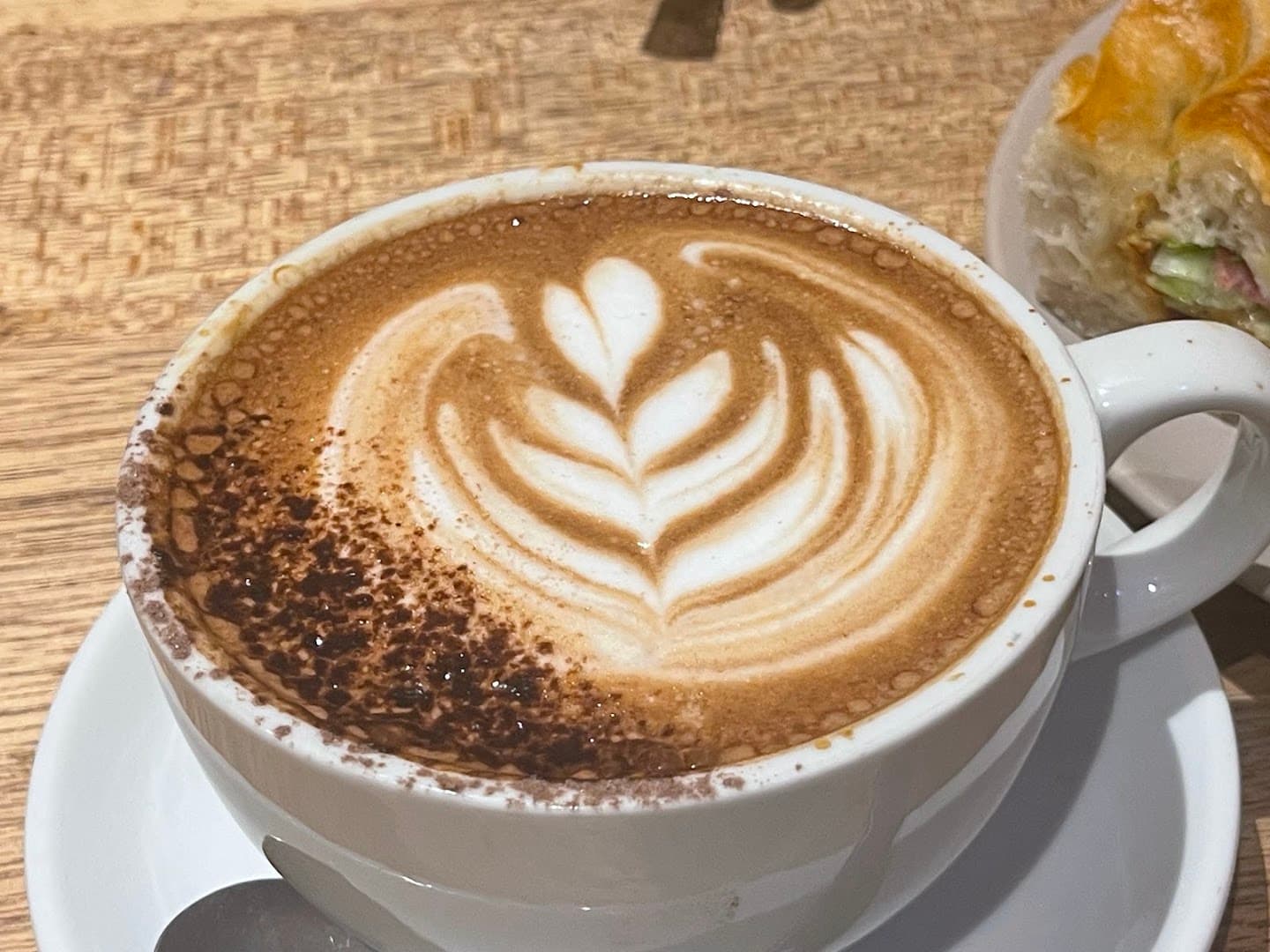 Coffee at Hideout Cafe, specialty coffee shop in Edinburgh