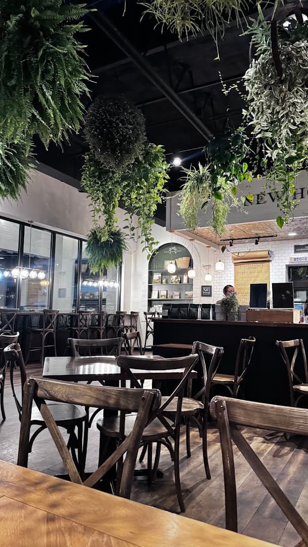 Interior of New Holland Coffee Company, specialty coffee shop in Lancaster