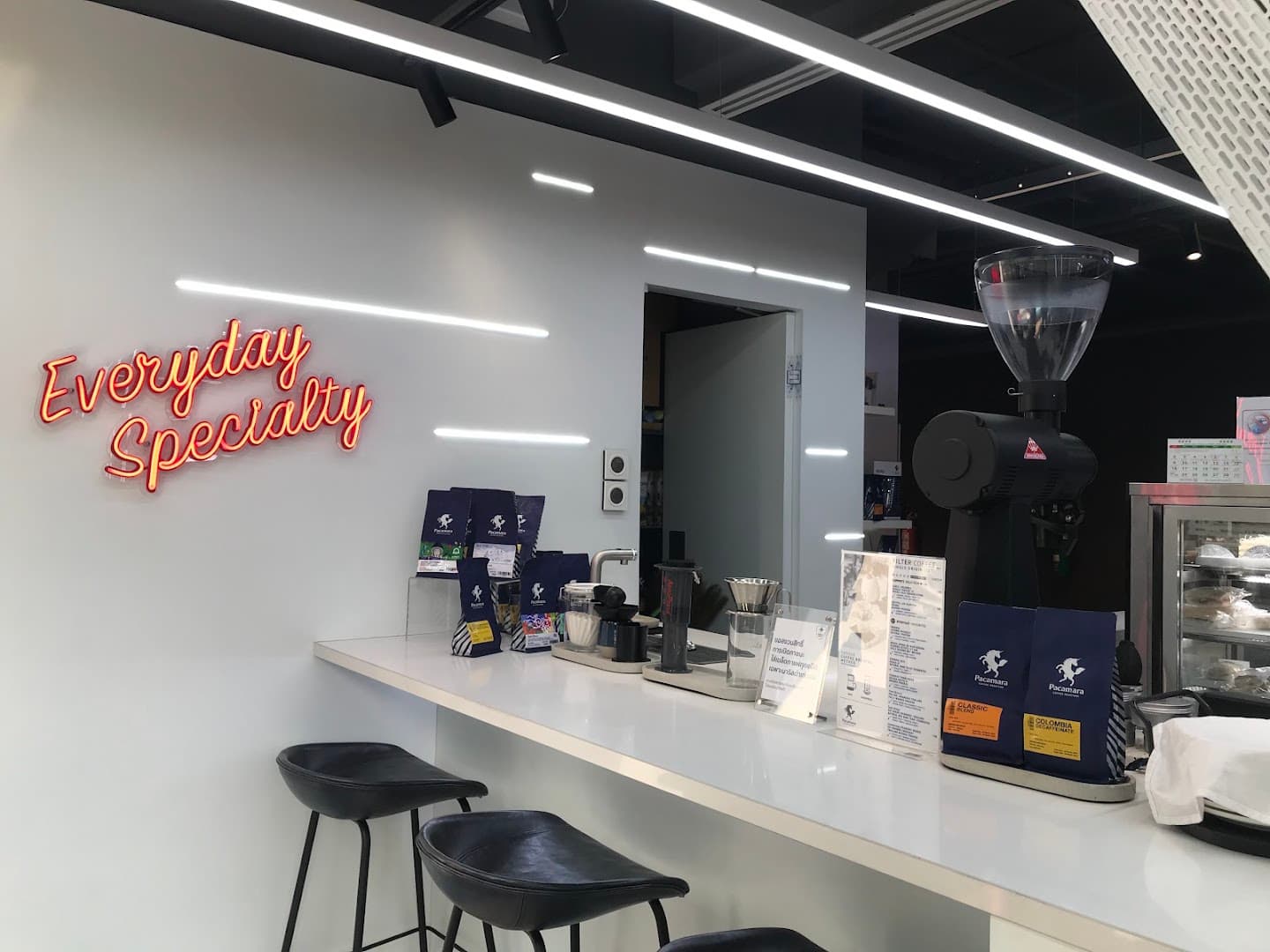 Pacamara Coffee Roasters Silom Edge - specialty coffee shop in Bangkok