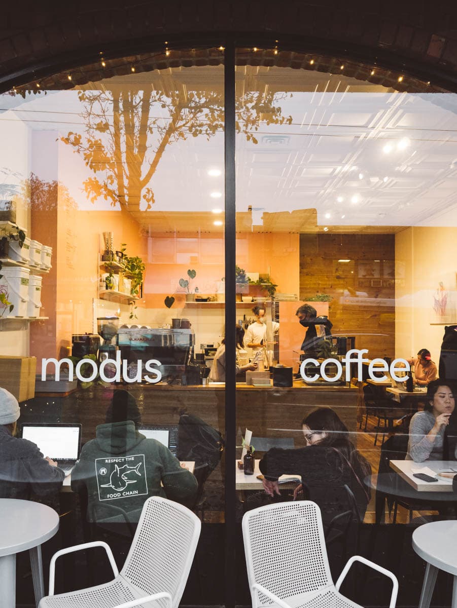 Coffee Roastery Modus - Mt Pleasant shop - specialty coffee shop in Vancouver