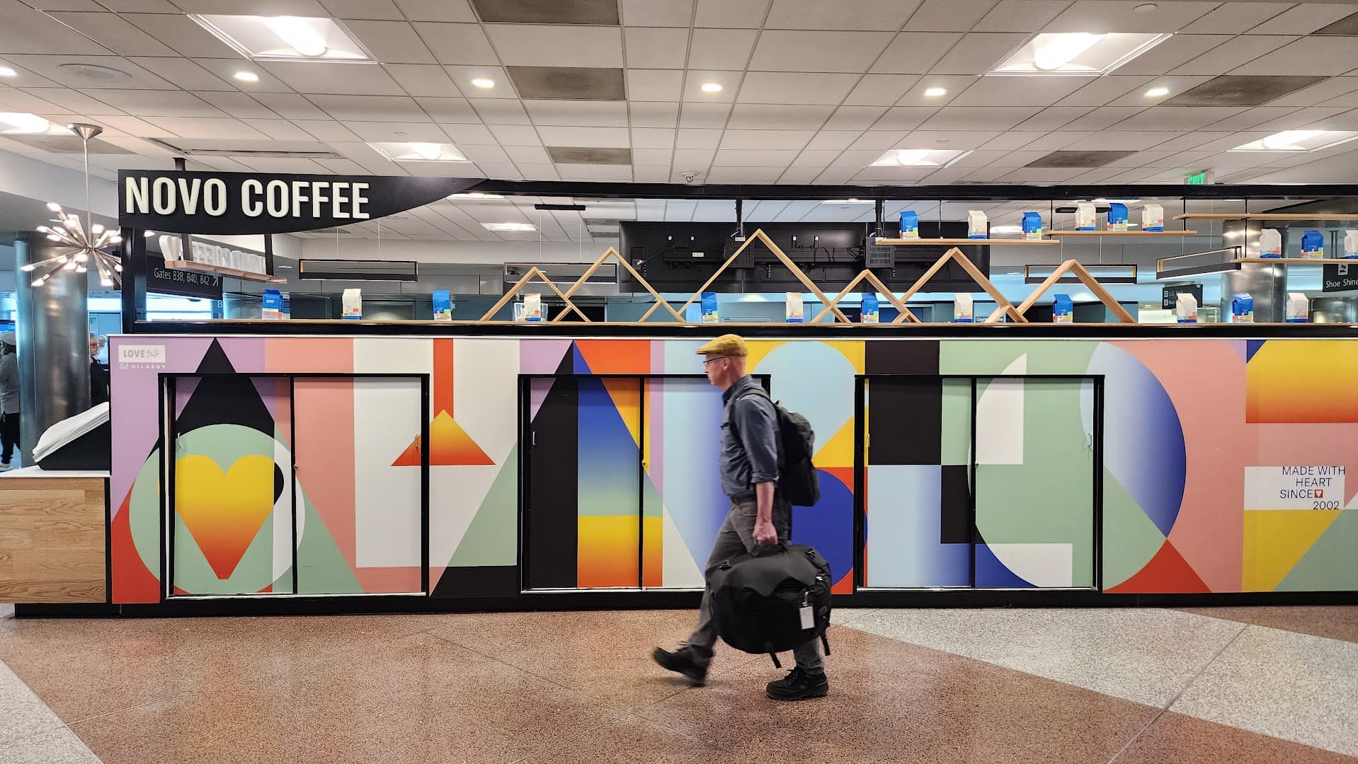 Novo Coffee - specialty coffee shop in Denver International Airport