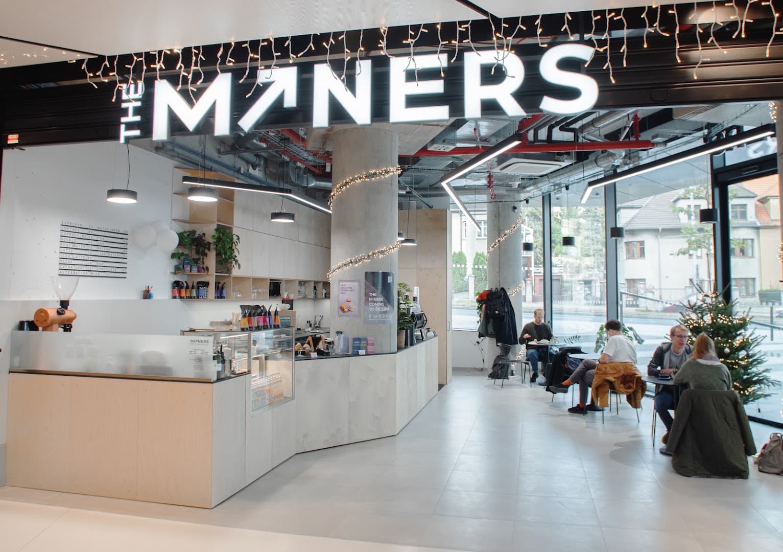 The Miners Coffee Borislavka - specialty coffee shop in Prague