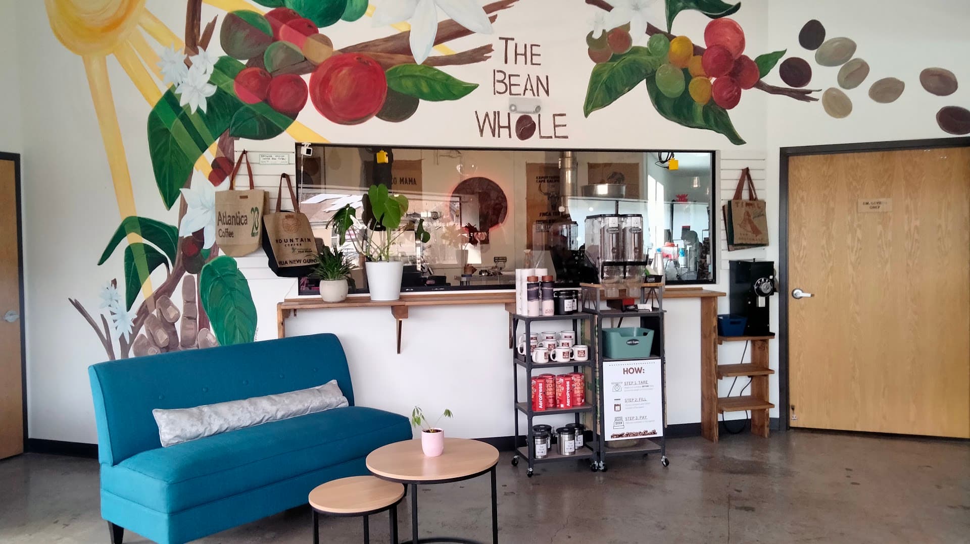 The Bean Whole - specialty coffee shop in Salt Lake City