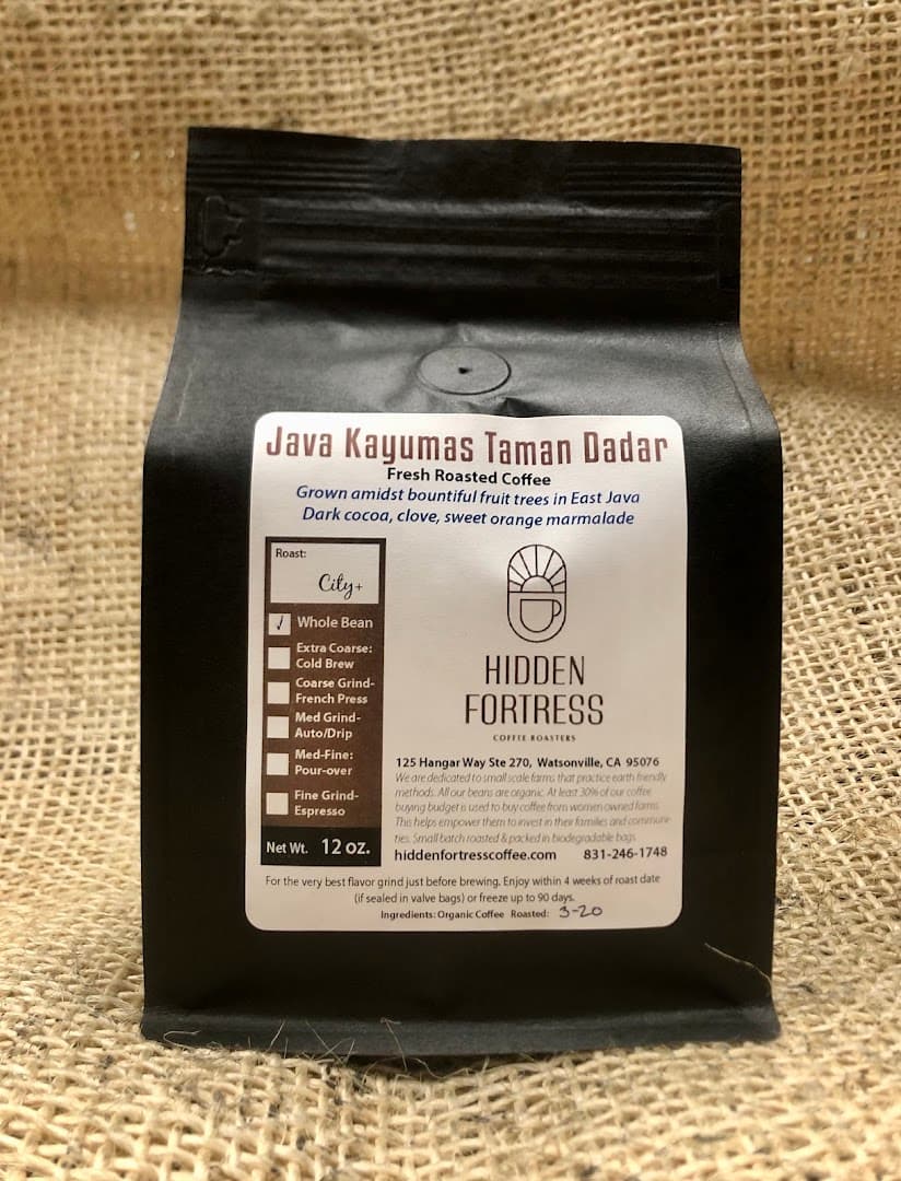 Hidden Fortress Coffee @ Cruzio - specialty coffee shop in Santa Cruz