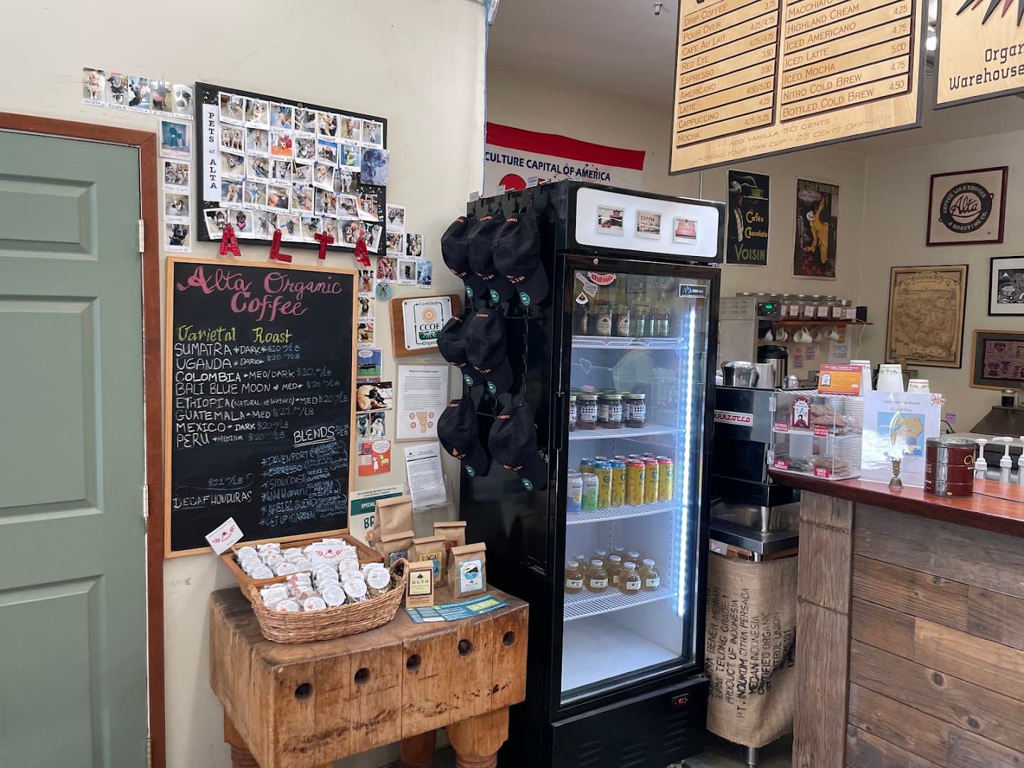 Alta Organic Coffee Warehouse & Roasting Co. - specialty coffee shop in Santa Cruz