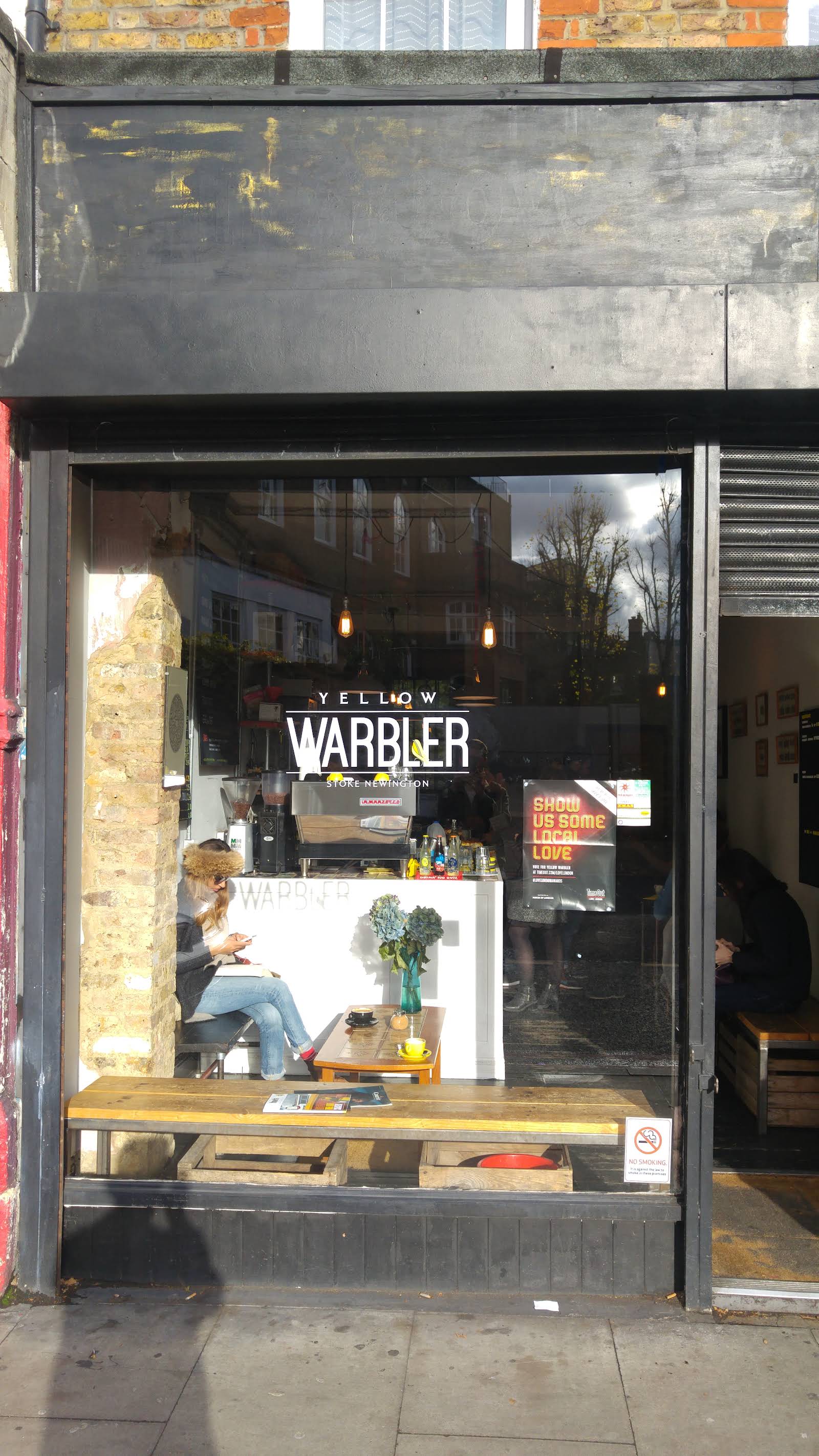 Yellow Warbler - specialty coffee shop in Stoke Newington