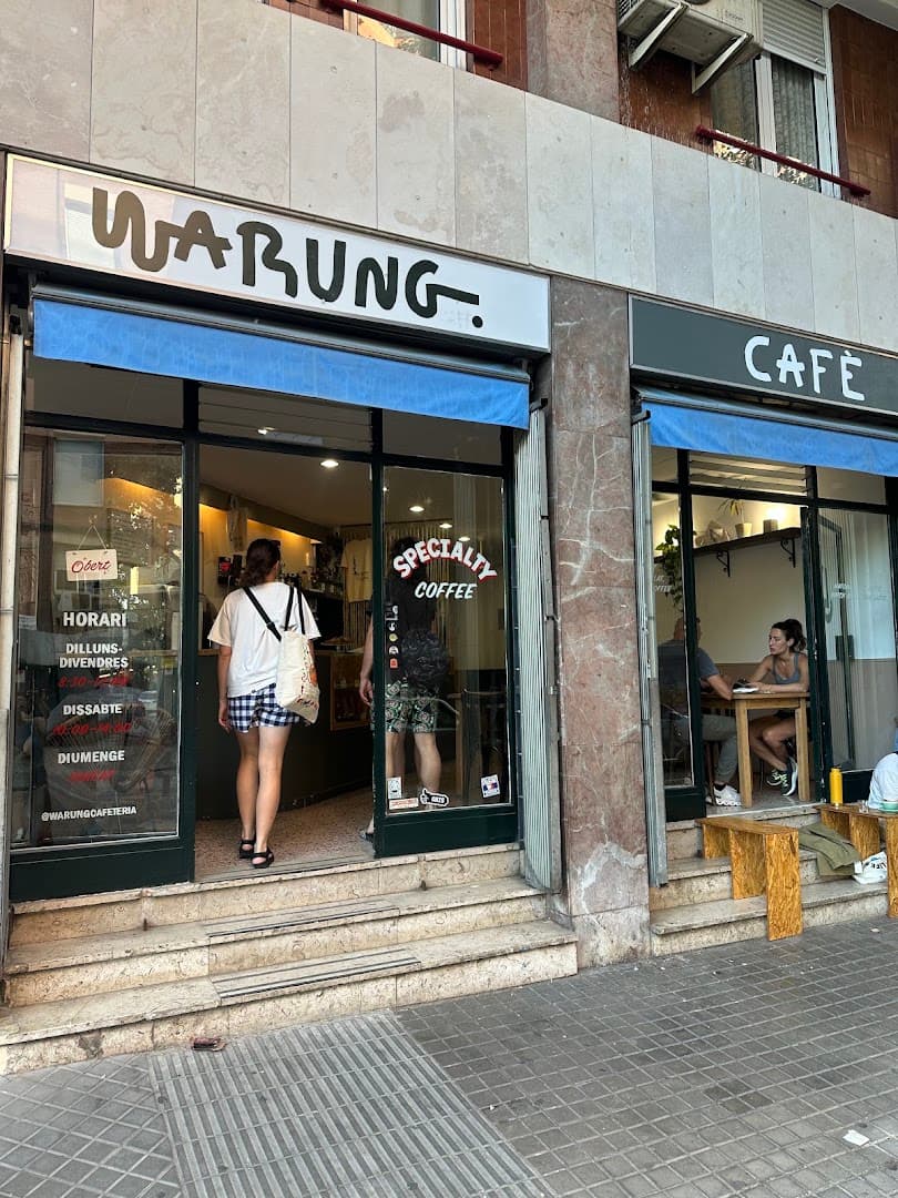 Warung Cafè - specialty coffee shop in Barcelona