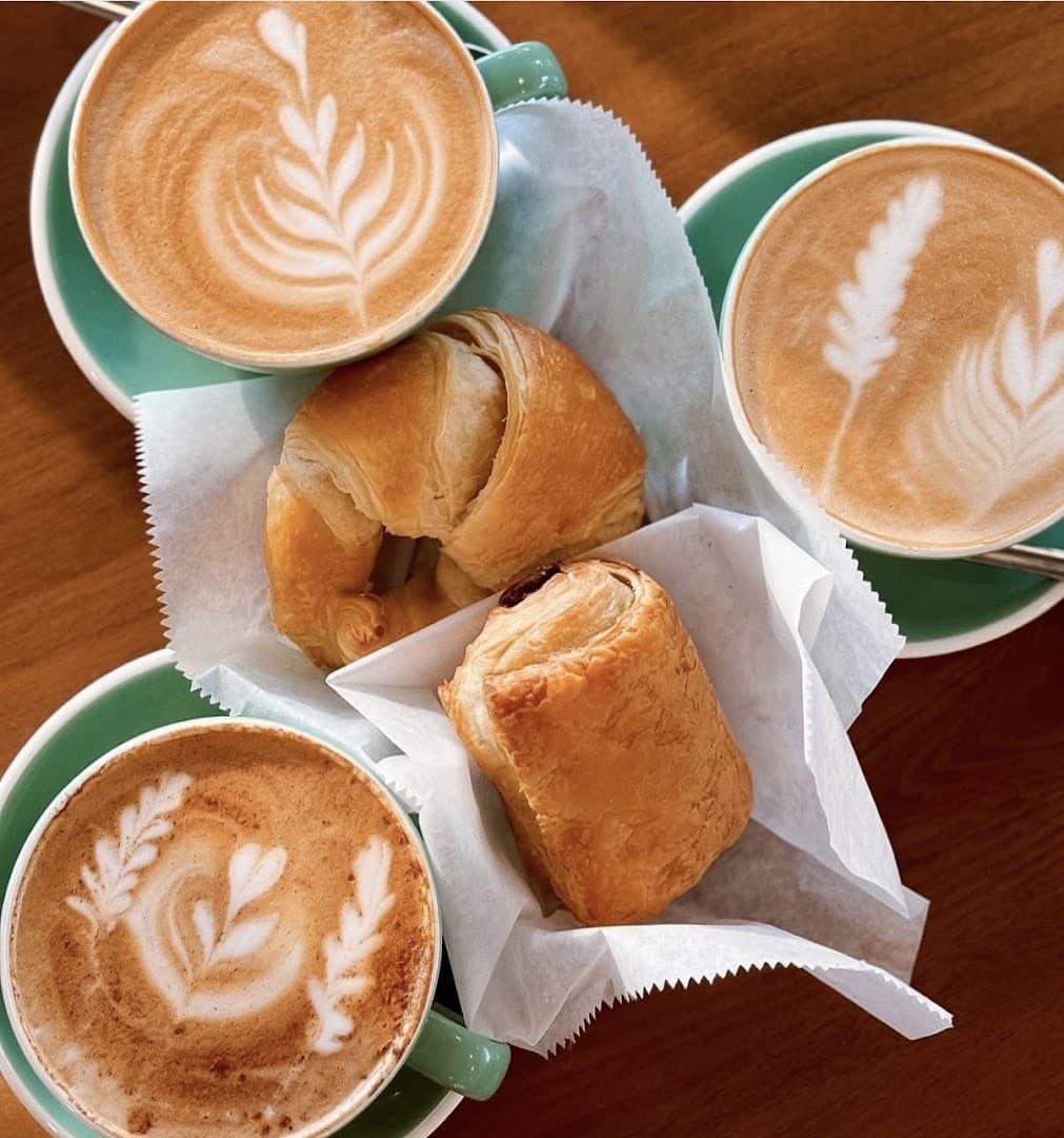 Coffee at FairPour Coffee Roasters, specialty coffee shop in Rochester