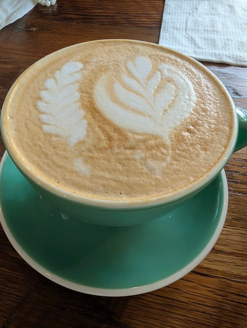 Coffee at FairPour Coffee Roasters, specialty coffee shop in Rochester