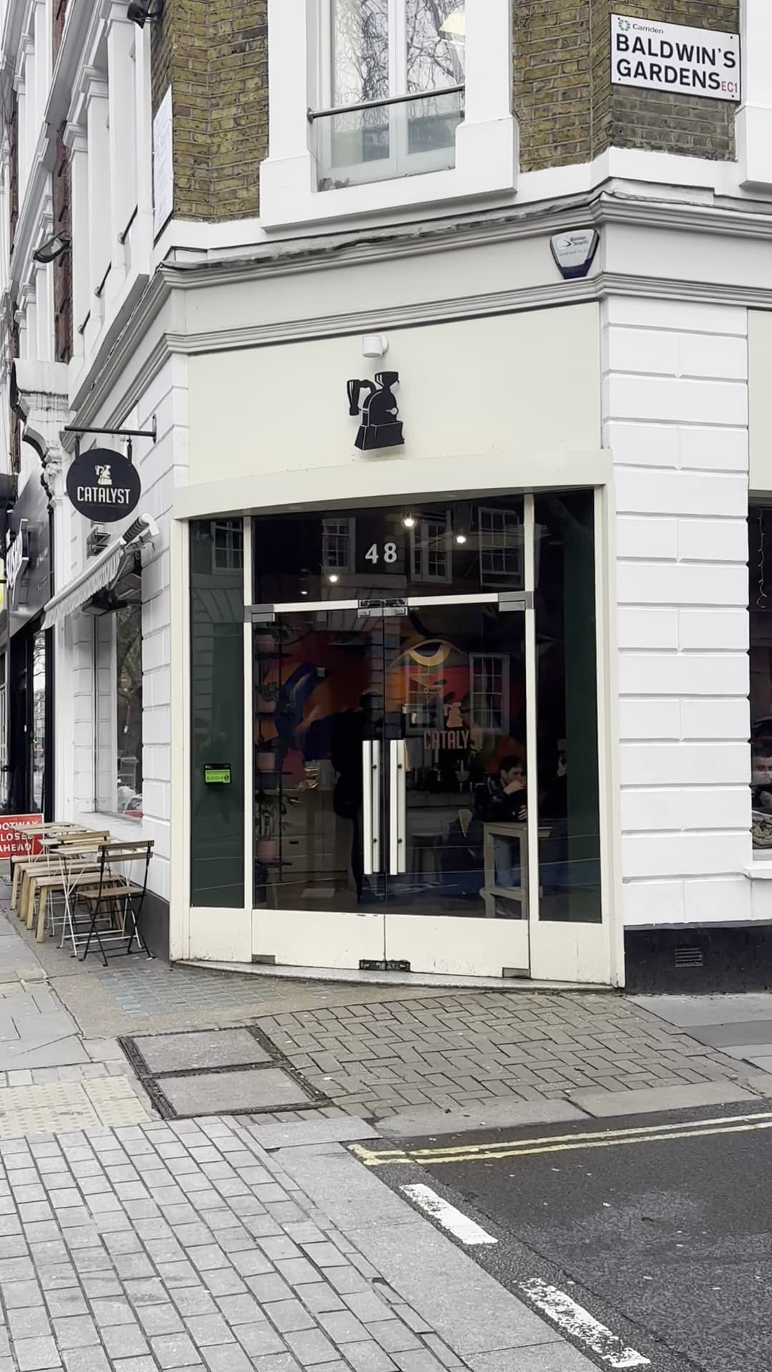 Catalyst - specialty coffee shop in Bloomsbury