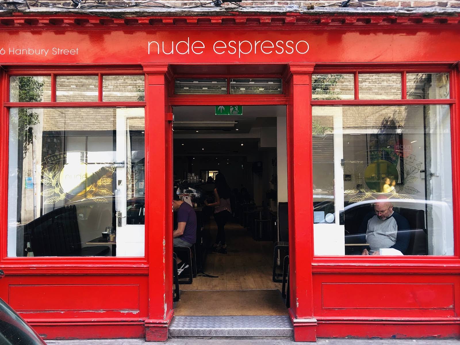 Nude Coffee Roasters - specialty coffee shop in Spitalfields