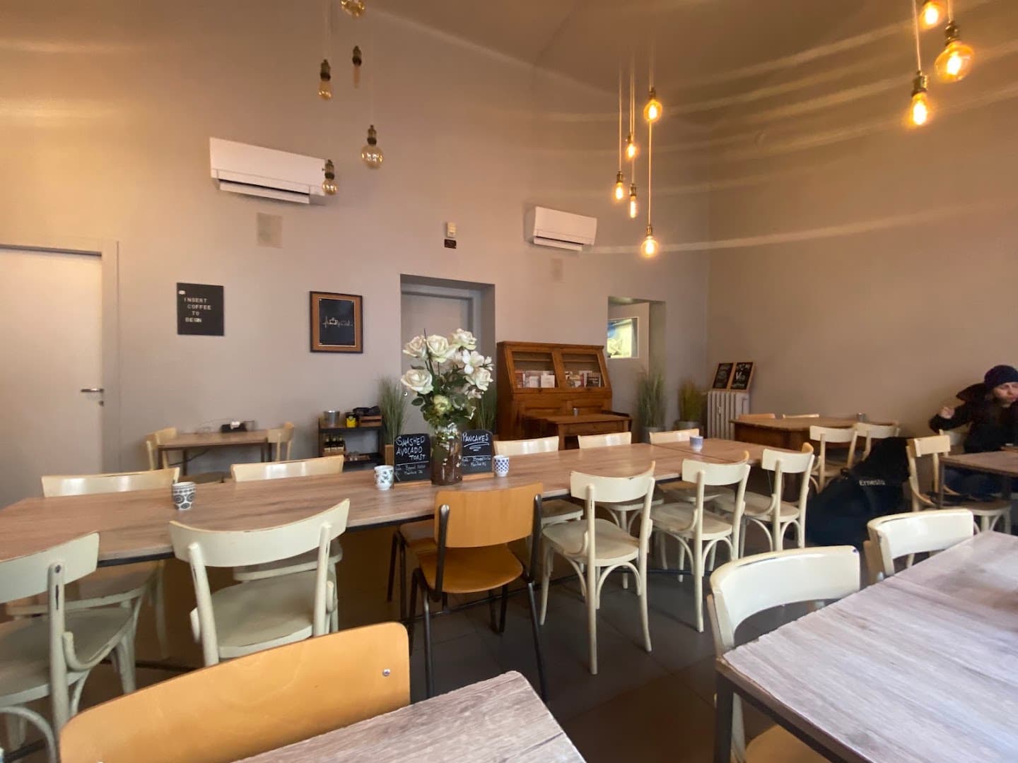 Interior of Bgood, specialty coffee shop in Milan