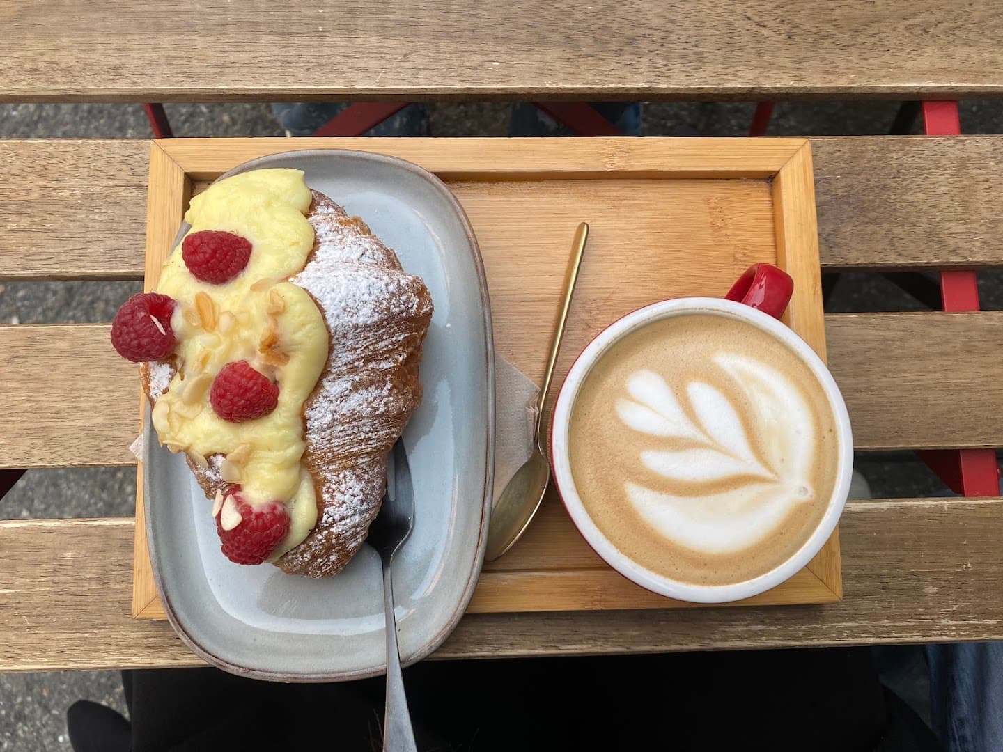 Coffee at Bgood, specialty coffee shop in Milan