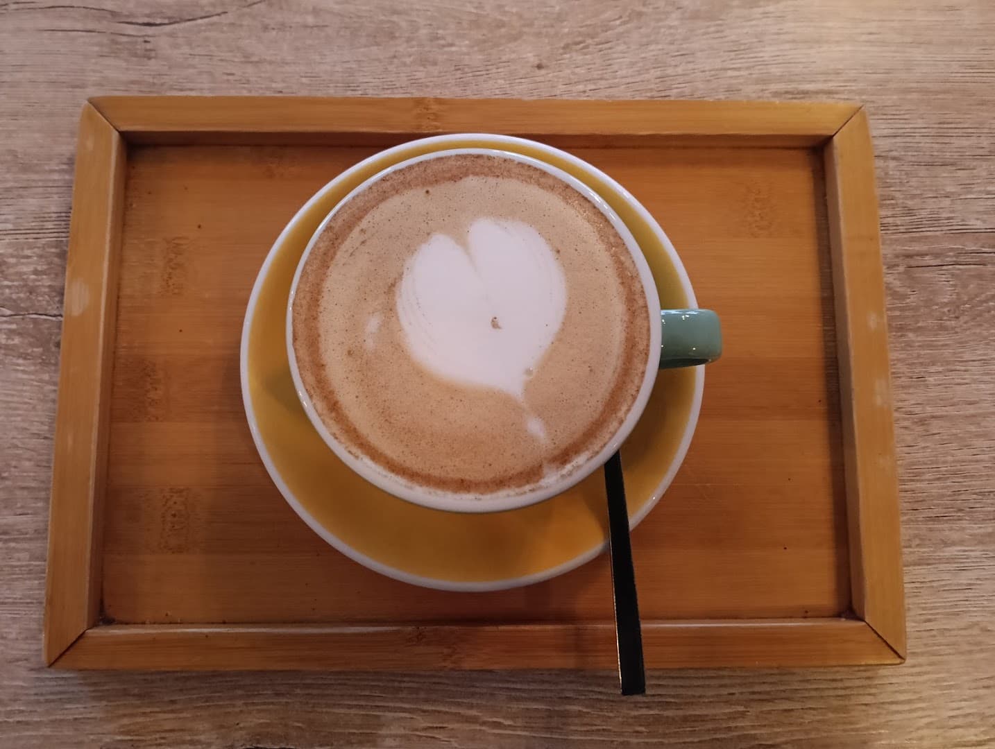 Coffee at Bgood, specialty coffee shop in Milan