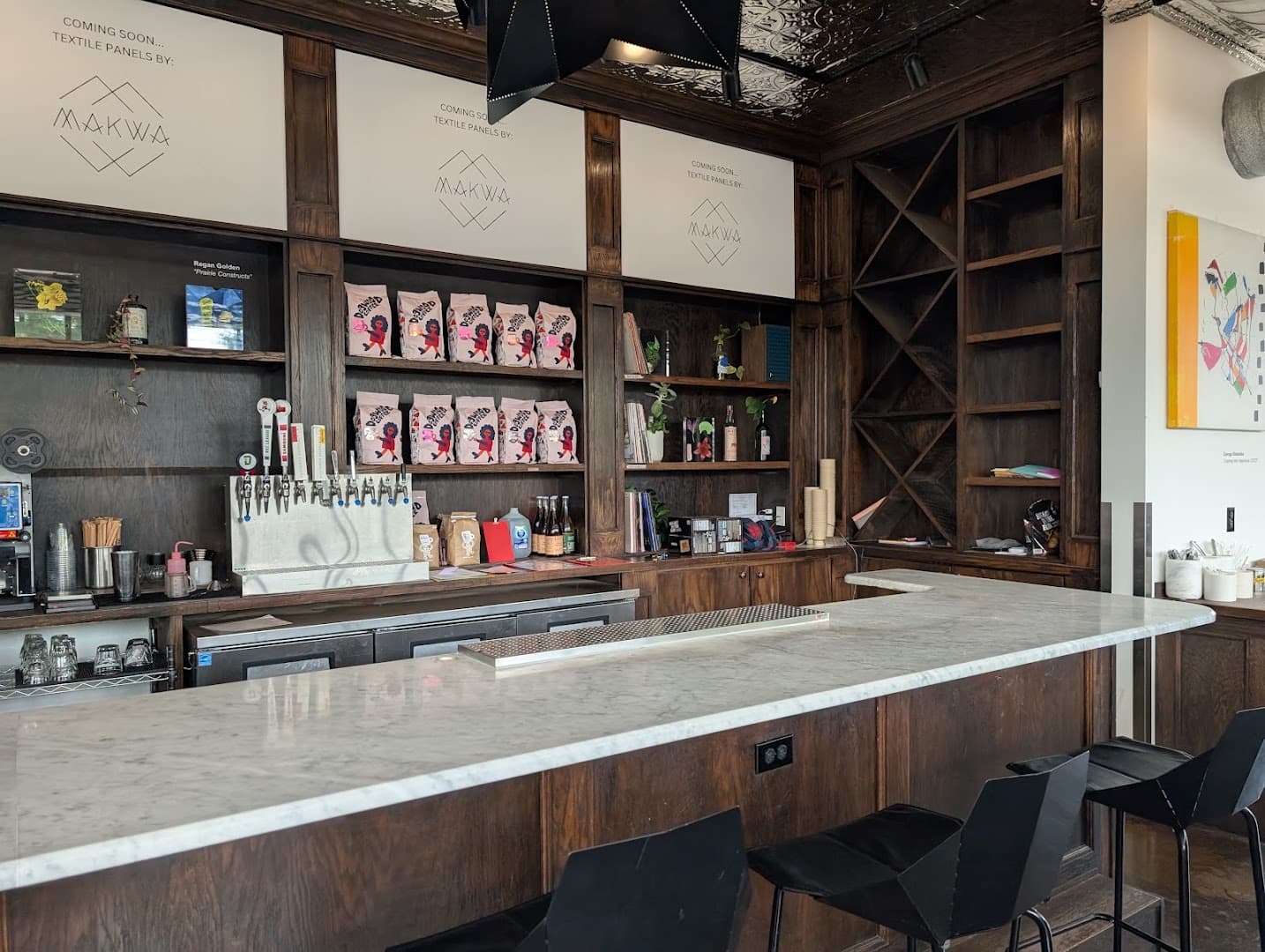 Interior of Dogwood Coffee - St. Paul, specialty coffee shop in Minneapolis