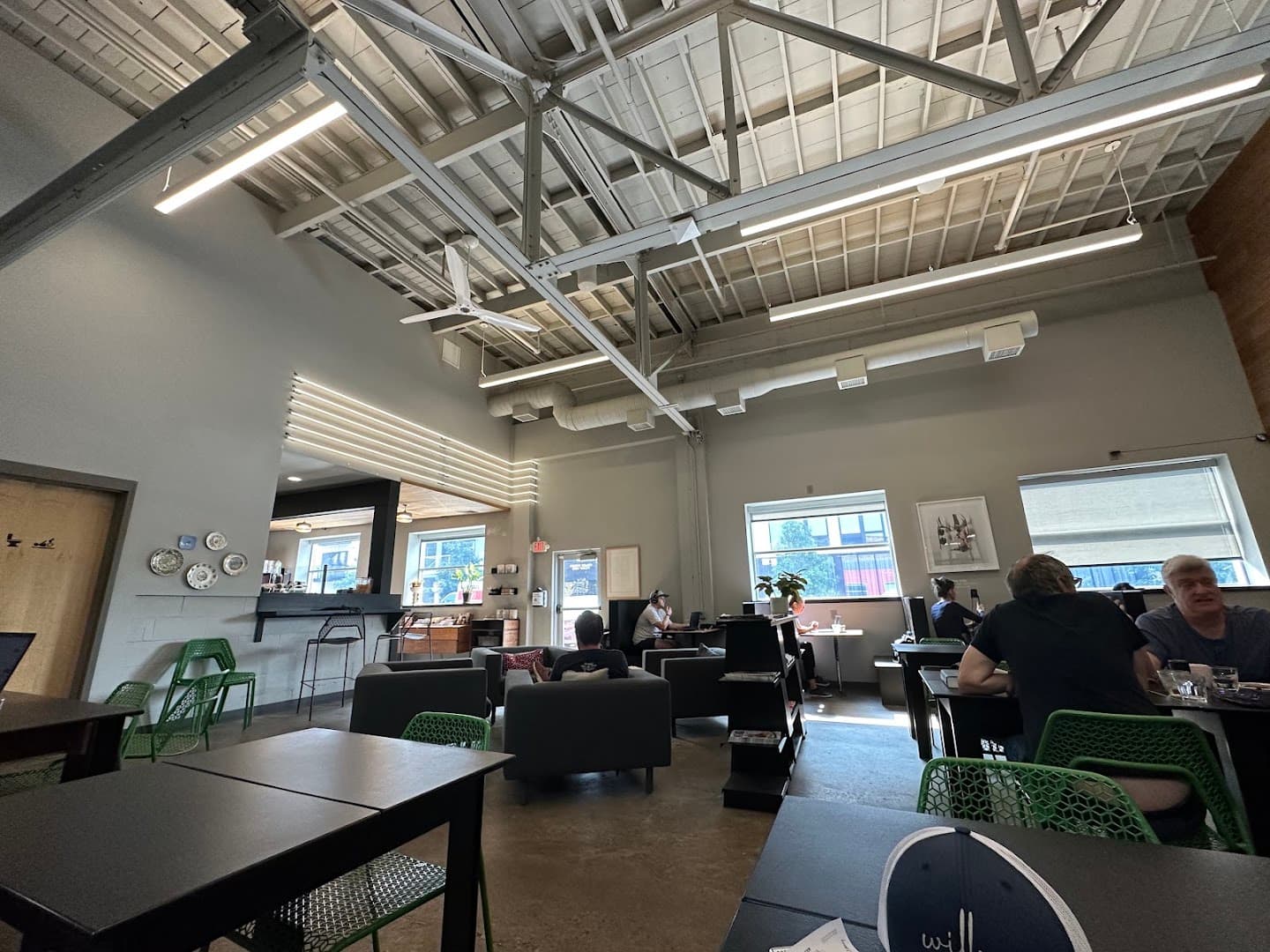 Interior of Dogwood Coffee - St. Paul, specialty coffee shop in Minneapolis