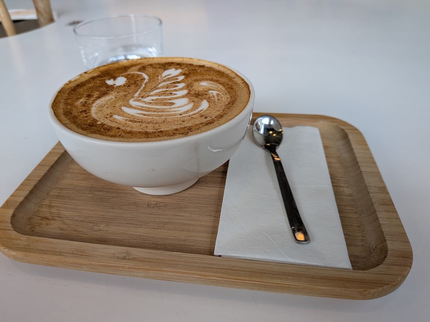 Coffee at TYPIKA, specialty coffee shop in Warsaw