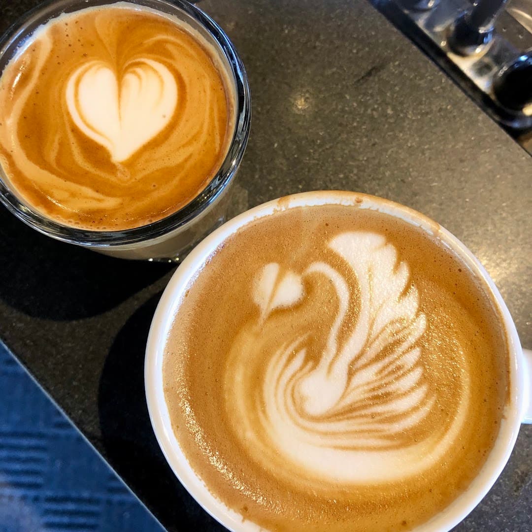 Coffee at Propeller Coffee Co., specialty coffee shop in Toronto