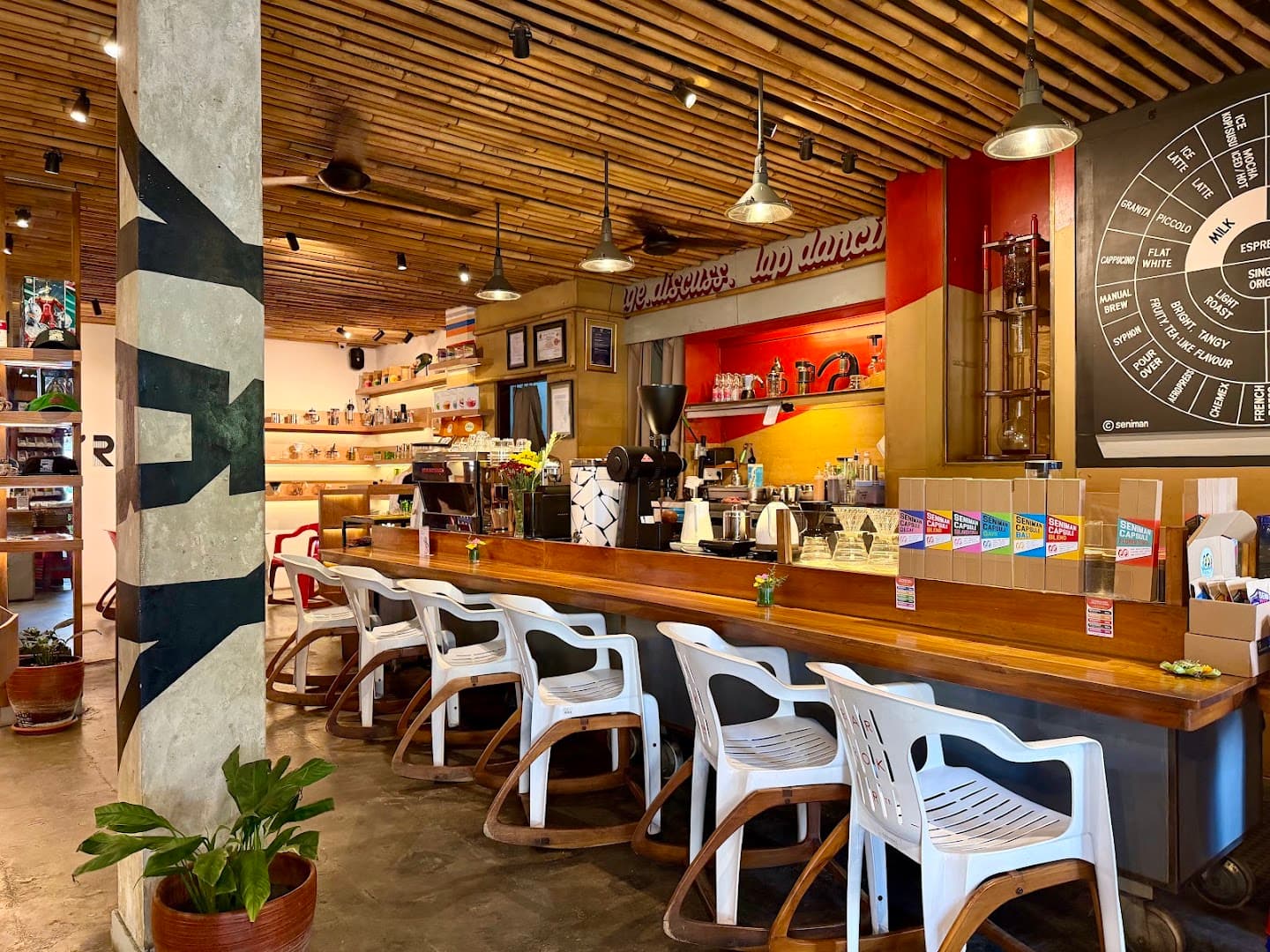 Seniman Coffee - specialty coffee shop in Ubud