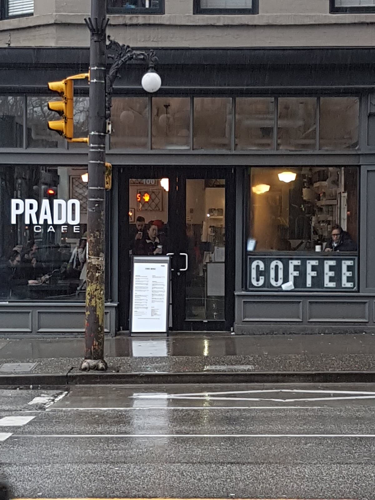Prado Cafe - specialty coffee shop in Vancouver