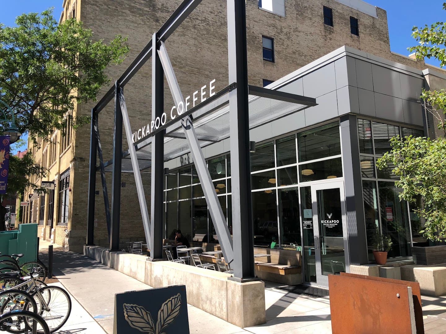 Storefront of Likewise Coffee - Milwaukee, specialty coffee shop in Milwaukee