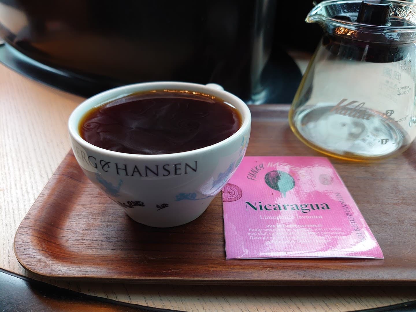 Coffee at Solberg & Hansen AS, specialty coffee shop in Oslo
