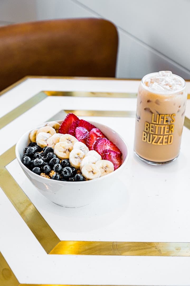 Coffee at Better Buzz Coffee Miramar, specialty coffee shop in San Diego