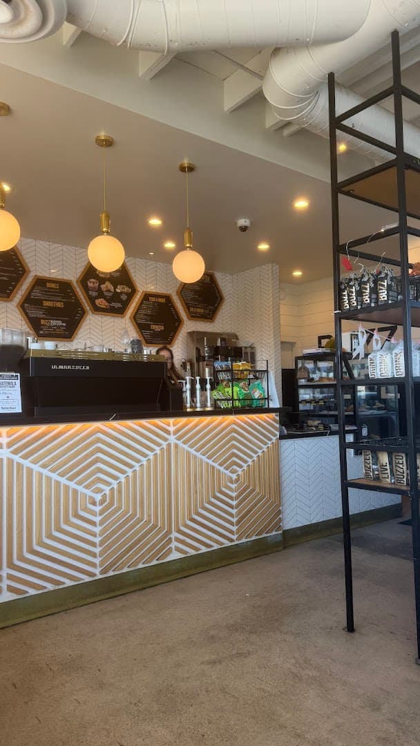 Interior of Better Buzz Coffee Miramar, specialty coffee shop in San Diego