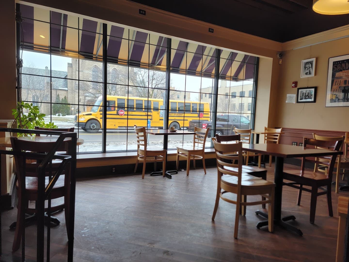 Interior of SPoT Coffee Hertel, specialty coffee shop in Buffalo