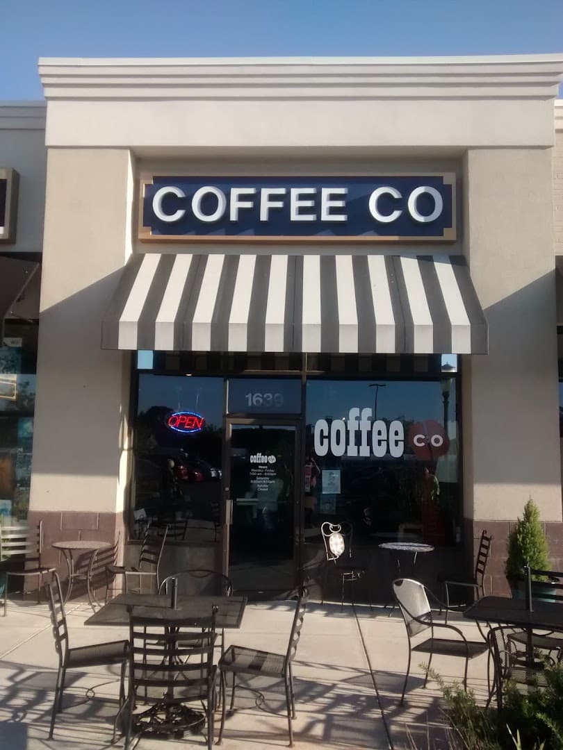 Storefront of Coffee Co Lancaster, specialty coffee shop in Lancaster