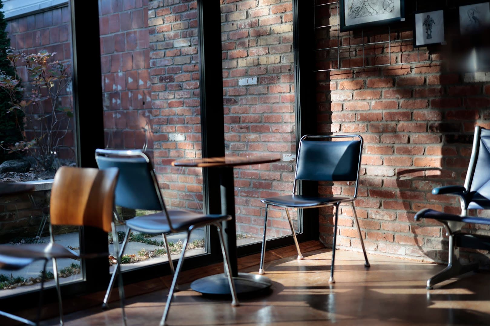 Interior of Hinterhof Coffee Rösteri, specialty coffee shop in Louisville