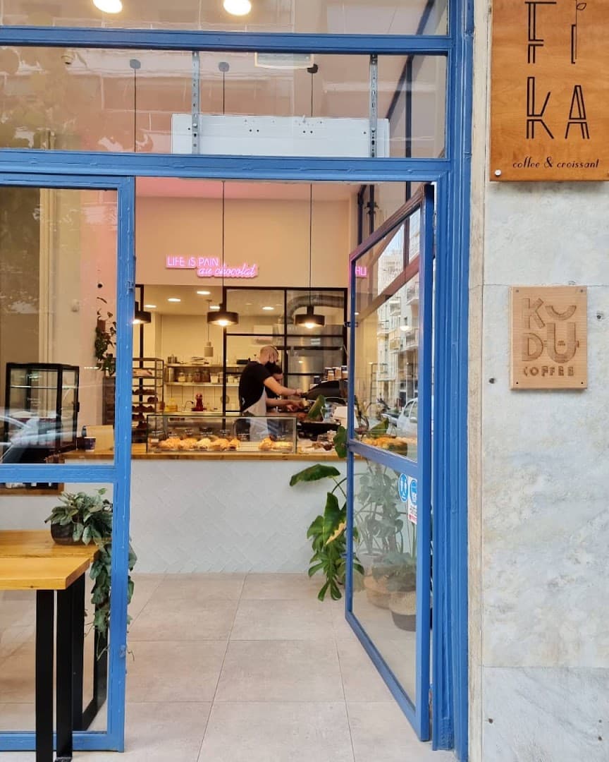 Fika coffee & croissant - specialty coffee shop in Koukaki
