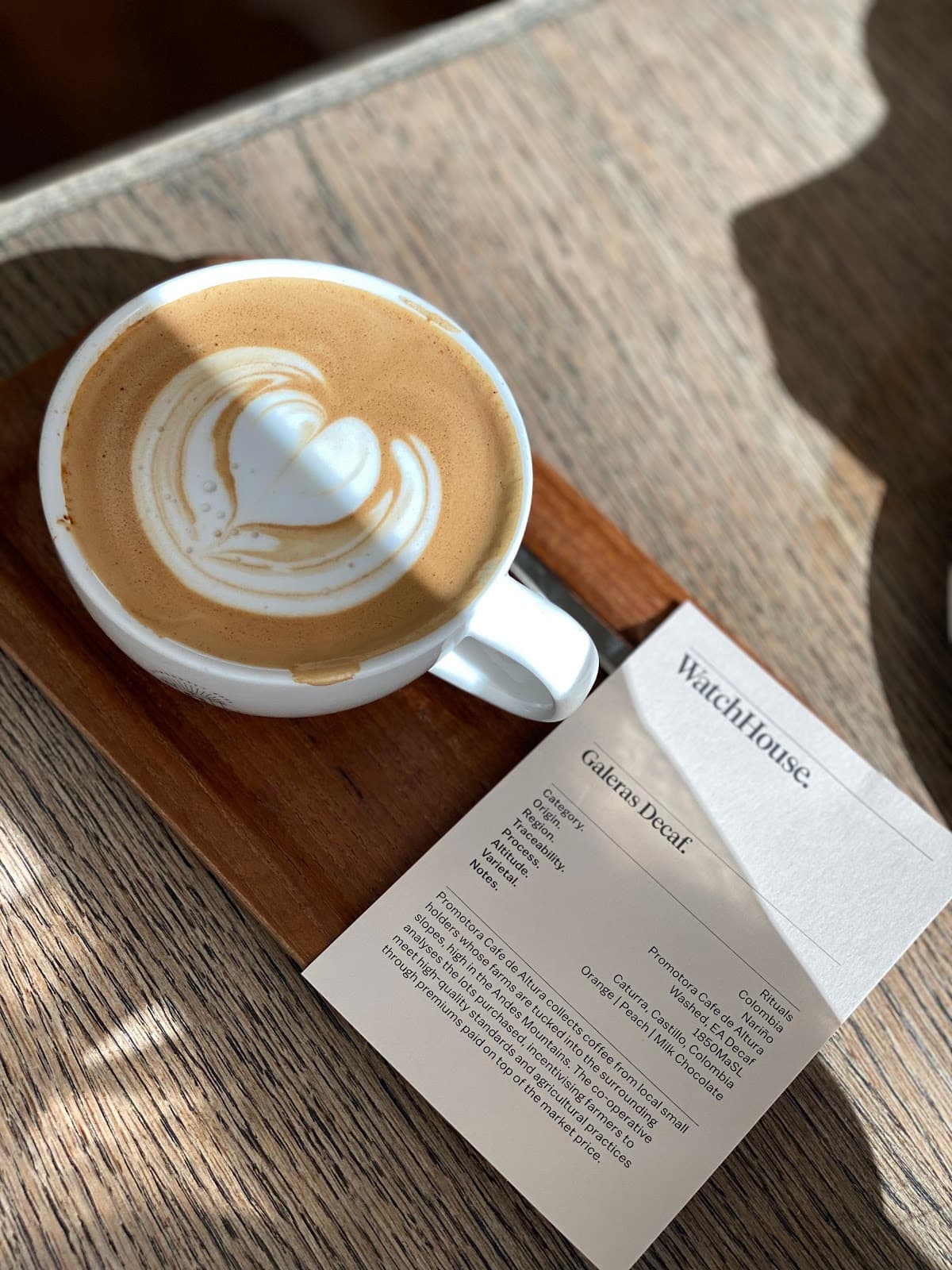 WatchHouse Fetter Lane - specialty coffee shop in Holborn