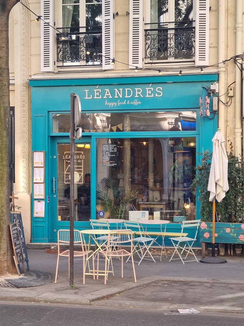 Léandrés happy food & coffee roaster — specialty coffee in Paris