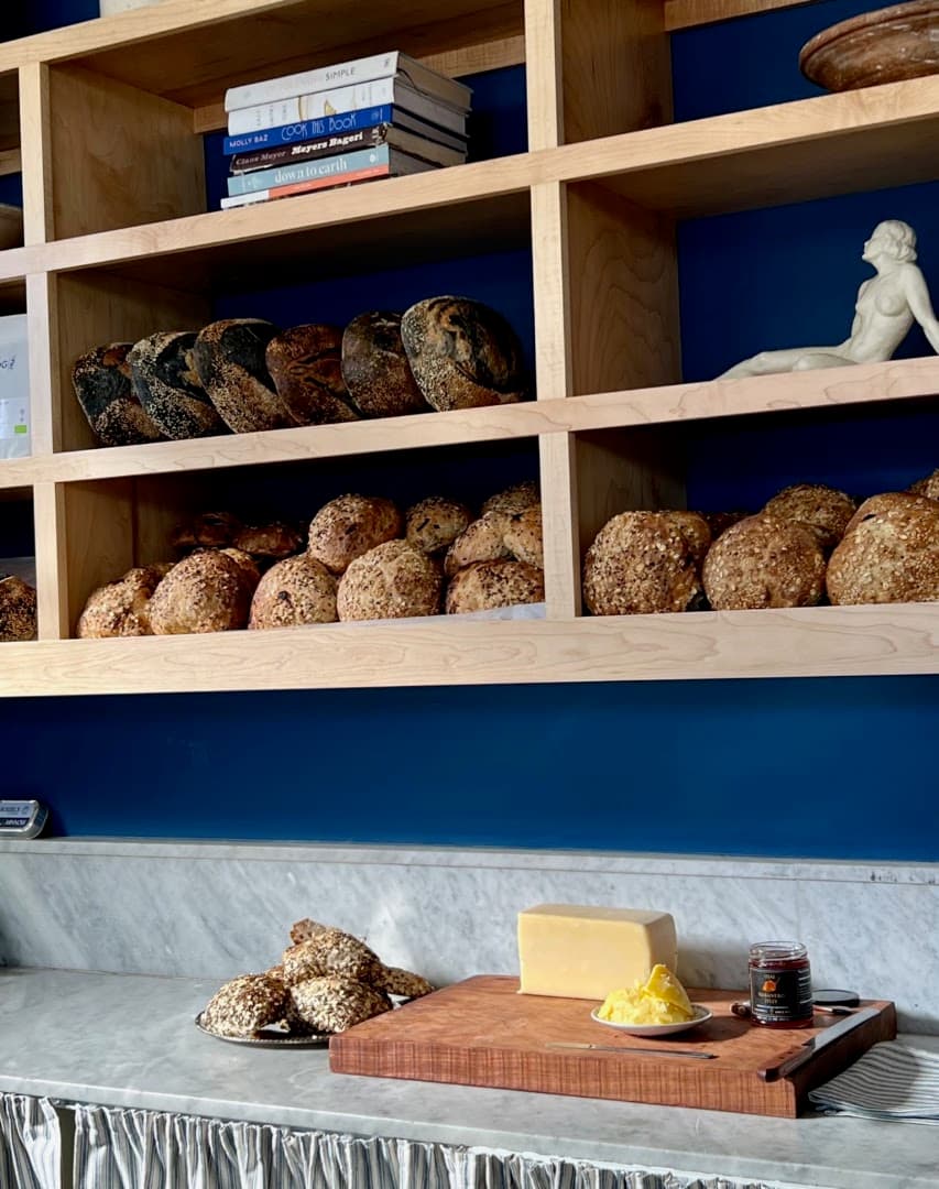 Interior of Oat Bakery, specialty coffee shop in Santa Barbara