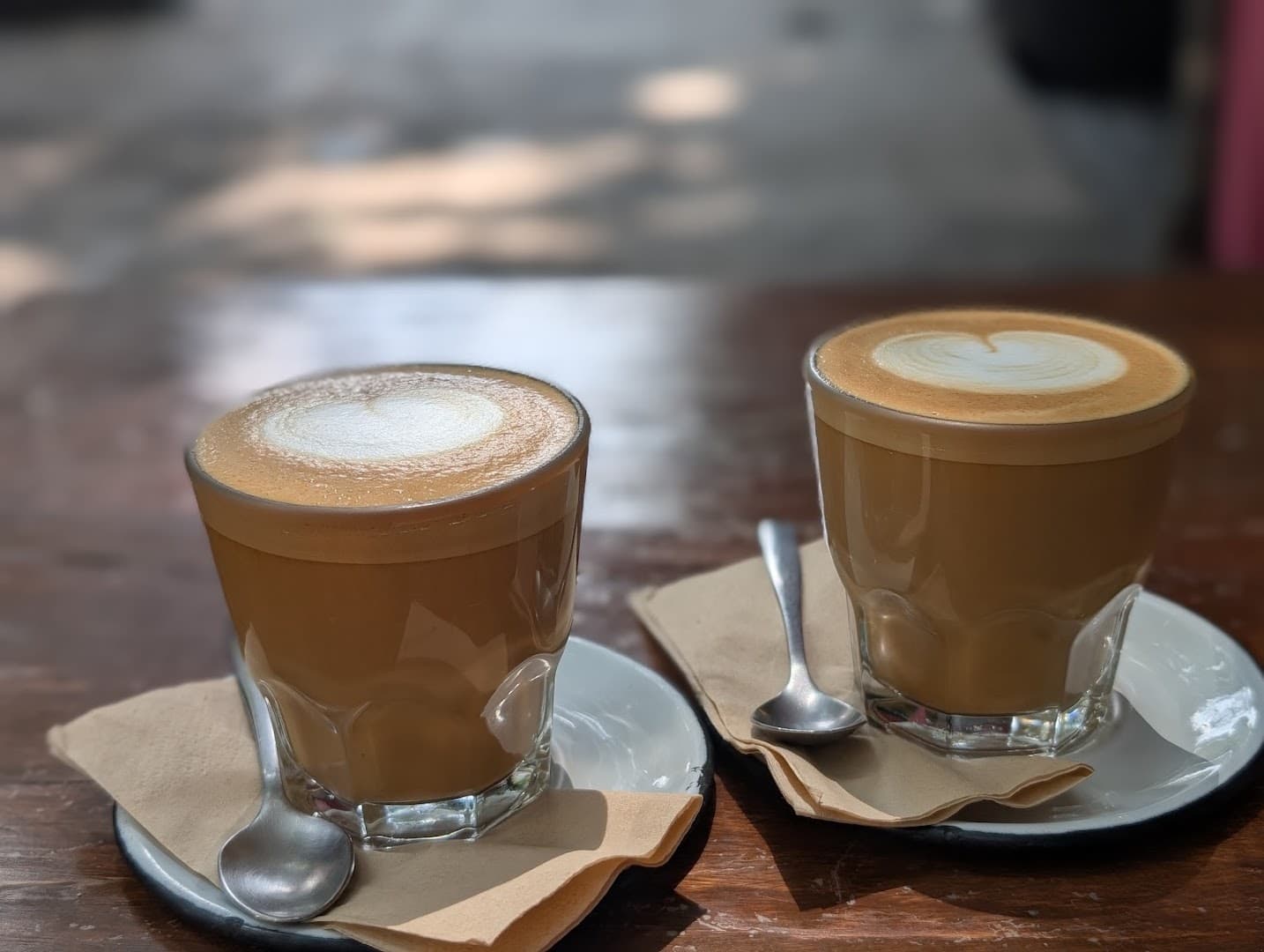 Coffee at Cardinal Coffee House, specialty coffee shop in Mexico City