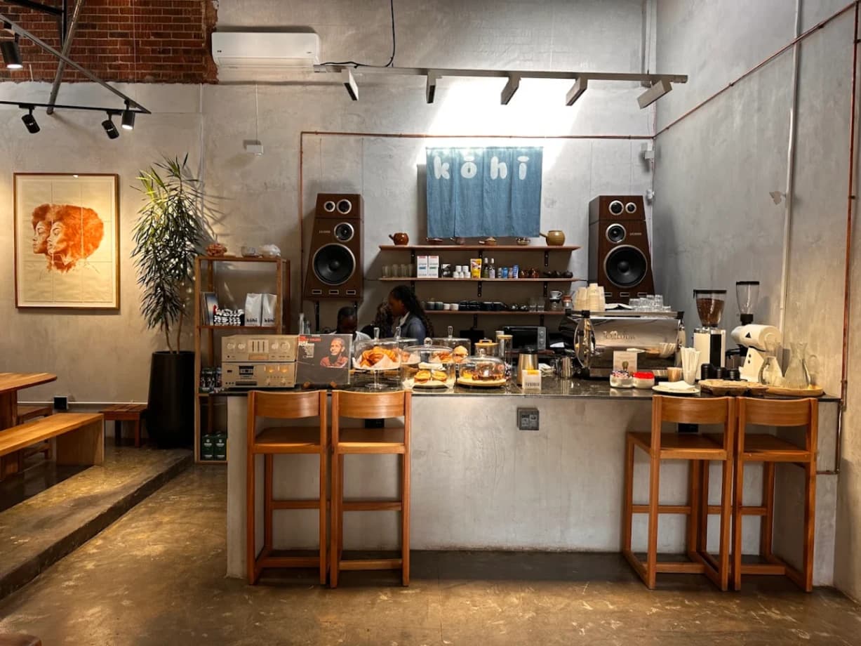 Kōhī by ifuku - specialty coffee shop in Braamfontein Werf