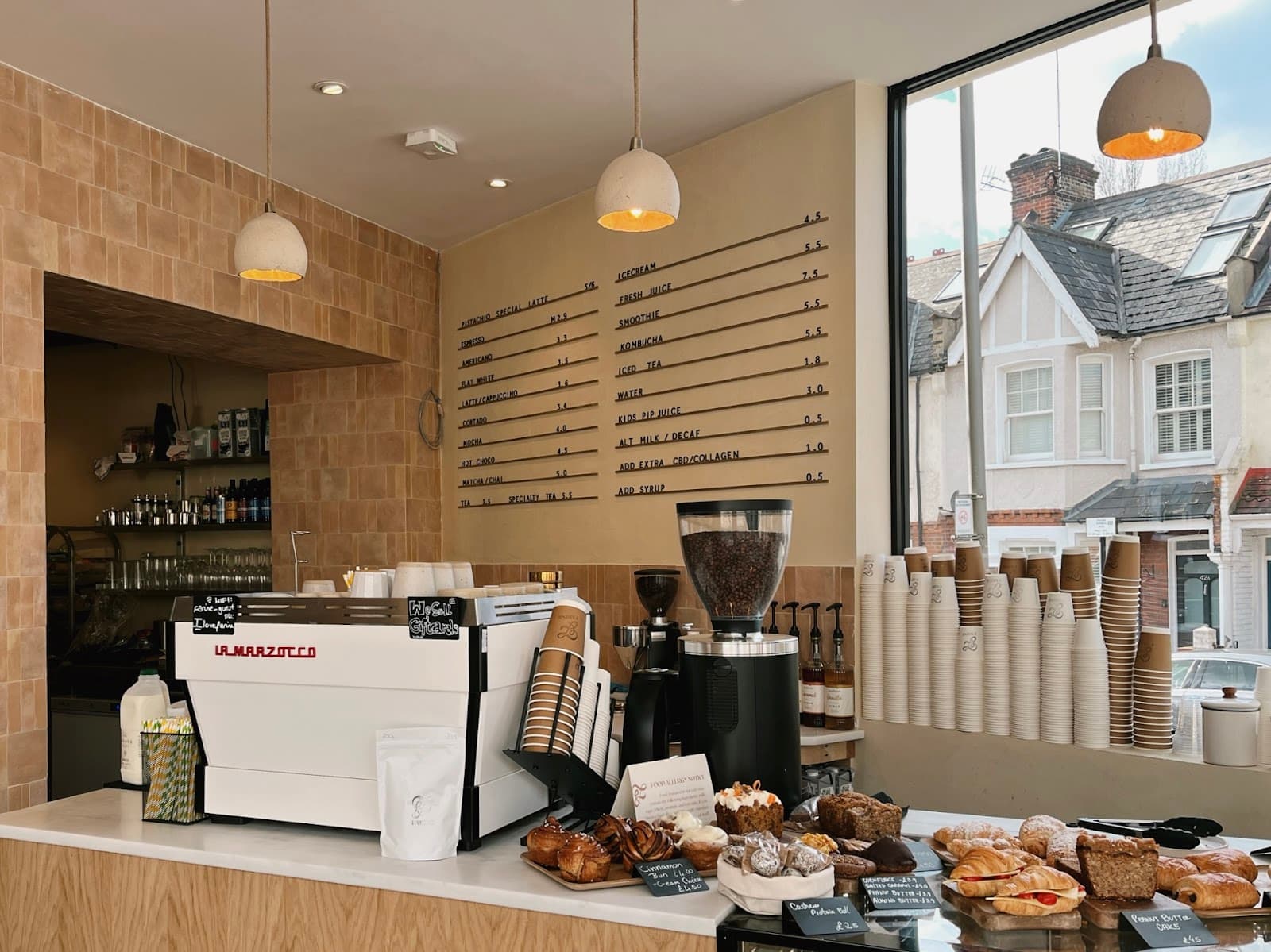 Farine - specialty coffee shop in London